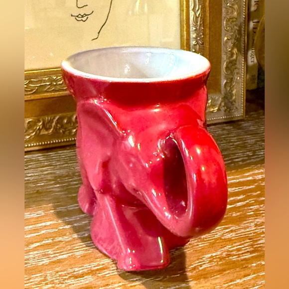 Frankoma Republican Elephant Mug Vintage 1984 - Picture 5 of 8